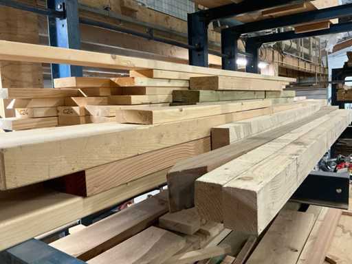 Batch of wood and various