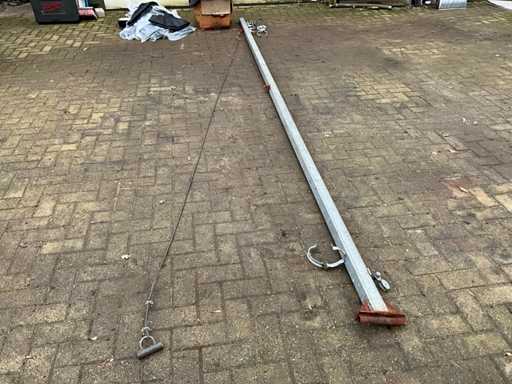 Zwenkarm voor lasmachines