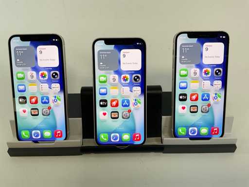 Apple iPhone 12 Mini - 128 GB - Alb (3x)