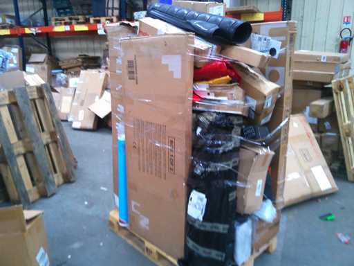 Pallet met 40 artikelen, klantretour Amazon klasse C