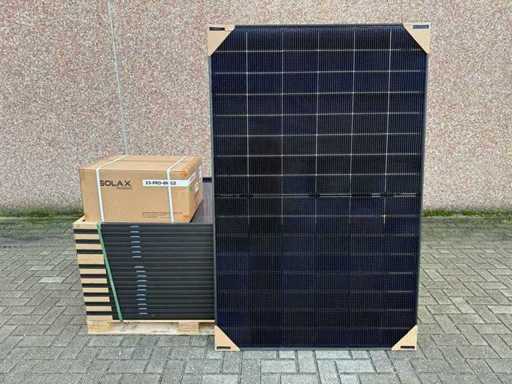 Jolywood – Set mit 20 Solarpanels (455 wp) – Solax 8 kW Wechselrichter