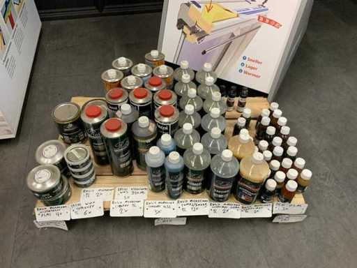 Batch monocoat, wax remover, sun primer