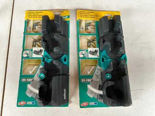 Wolfcraft Beet + cutie de unghiuri (2x)