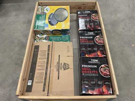 Provizii pentru grătarul pentru petreceri