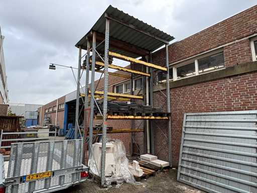 Covered Pallet Rack (2x)