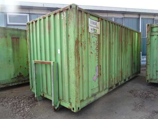 Kabel gesloten afzetcontainer