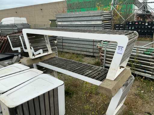 Bancs de jardin (2x)