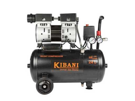 Kibani silent compressor 24 Liter