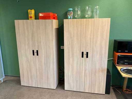 Szafka stołówka z zawartością (2x)