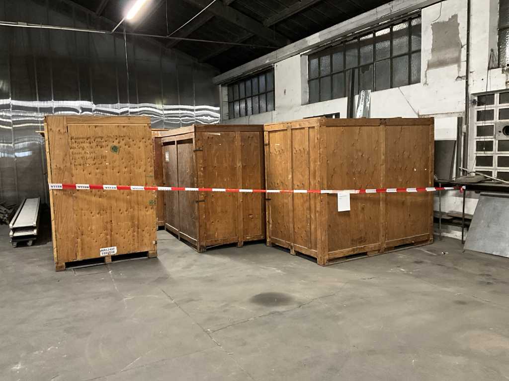 Boîtes de transport en bois (10x)