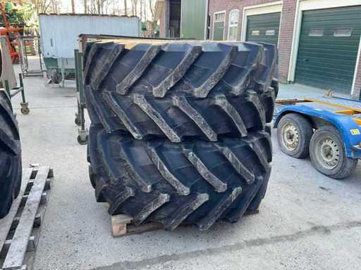 Trelleborg TM900 Landbouwband met velg (2x)