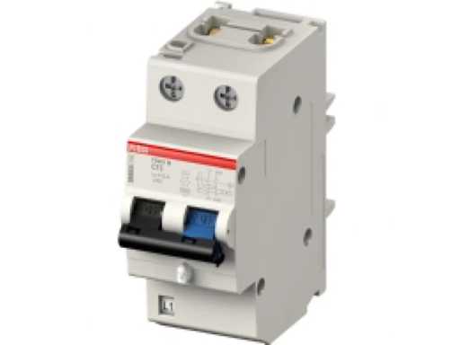 ABB Smissline 2CCL562110E0105 Întrerupător de curent rezidual 1P+N 10A 0,03A 10kA B10 (10x)