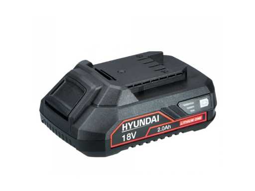 Batterie Hyundai 18V 2 000 mAh (50x)