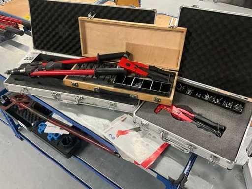 Rivet/blind rivet pliers (3x)