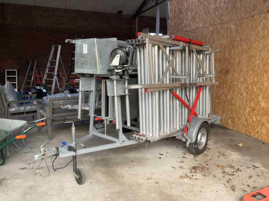 Altrex Mobile scaffold with trailer