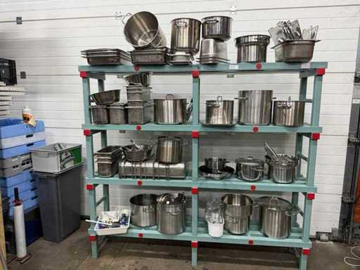 Partij RVS keukengerei