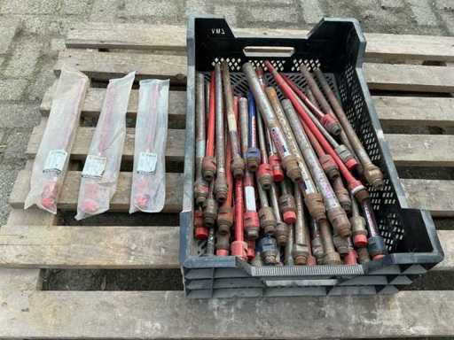 Eurostar/Iddi SB,  Dunwandig Restpartij Betonboor (45x)