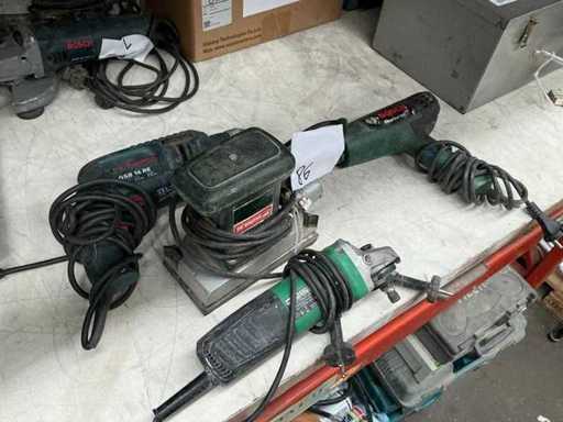 Lot of various electric hand tools (4x)