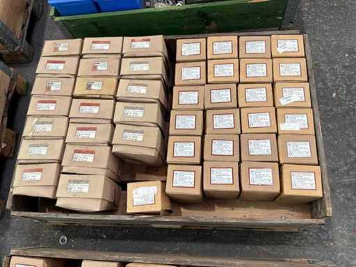 Cleff Verschiedene Schrauben mit Muttern (1725x)