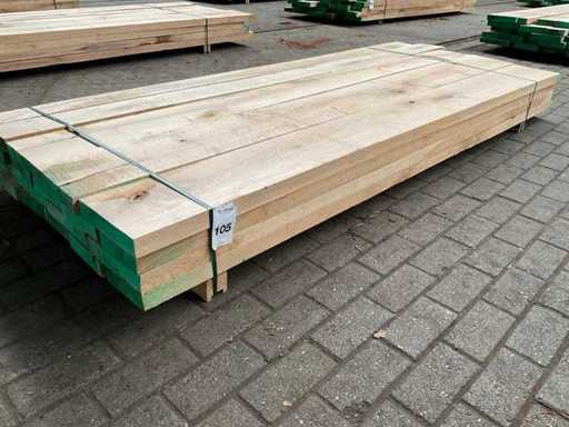Europees Eiken voorgeschaafd op 45 mm ca. 0,5 m³ 