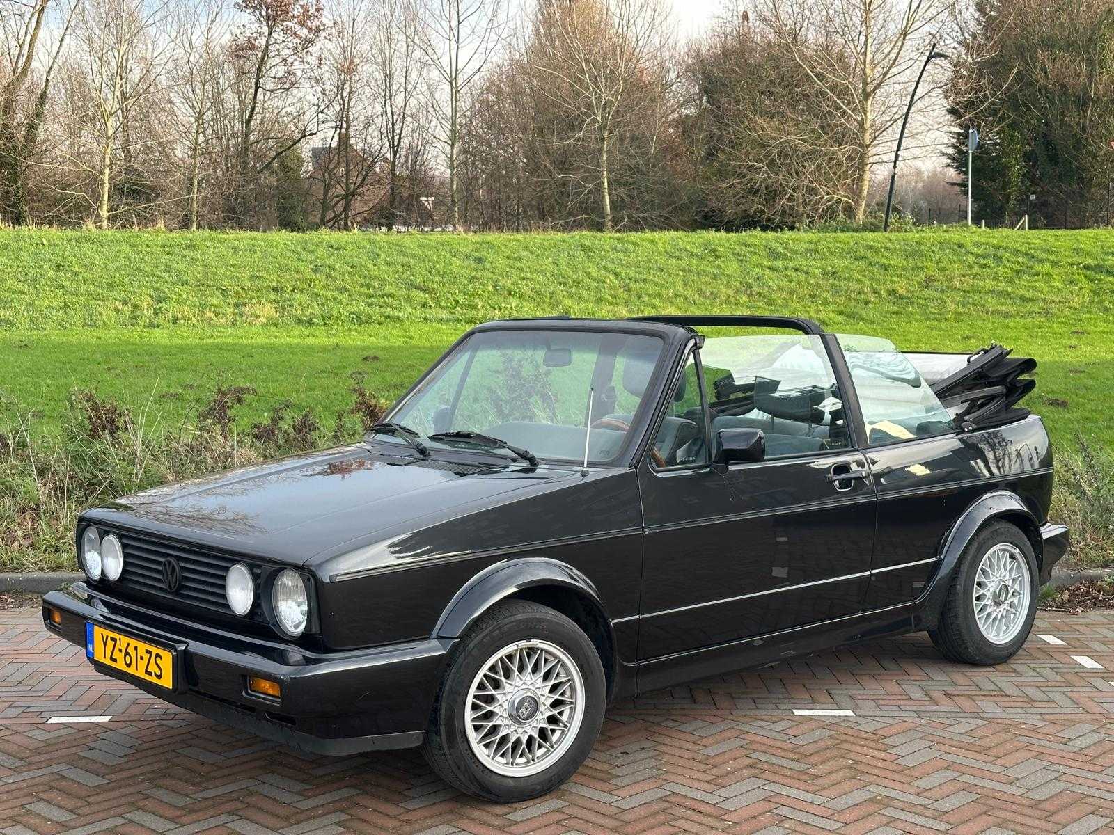 Volkswagen Golf Cabriolet 1.8 z 1991 r., YZ-61-ZS