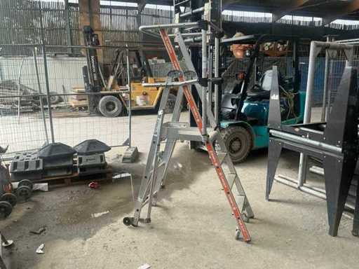 Tubesca Raptor 1x4 Platform Ladder