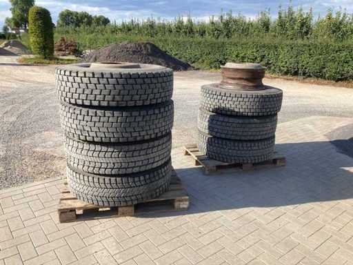Michelin Truck tyres with rim