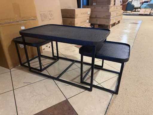 Set van 3 salontafels