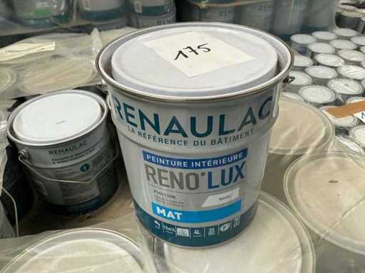 Renaulac Renolux Red Matt 4000ml Vernice interna (45x)
