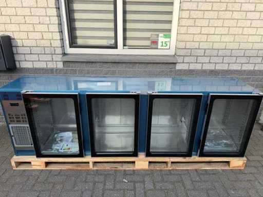 Marecos - 4 deurs glas ongebruikt - Koelwerkbank
