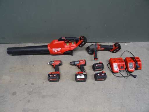 Milwaukee - Accugereedschap (4x)