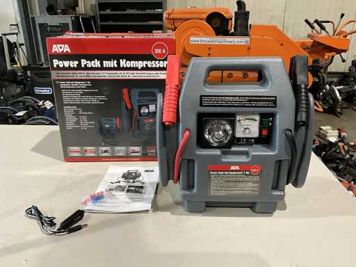 A.P.A. 300A Starthilfe / Booster mit Kompressor