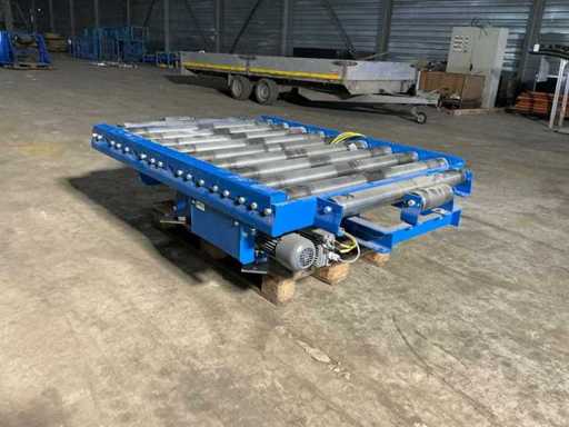 Hydraulische draaiplateau met rollenbaan