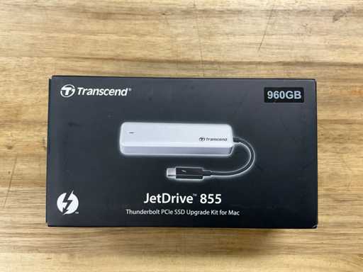 Transcend JetDrive 855 960GB Thunderbolt PCle SSD Upgrade Kit for Mac