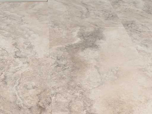 66 m2 płytki PVC click-tile z podkładem XPS - 610 x 305 x 4,4 mm