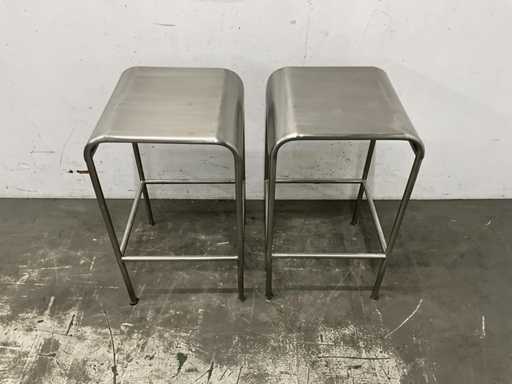 ZaraHome - Metalen barkruk (6x)