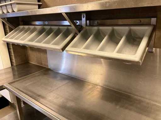 RVS Bestekbakhouder (2x) (C)