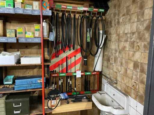 Partia sprężyn gazowych i pasków napędowych