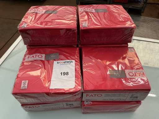 Fato. Doppelseitige Papierservietten. (10-fach)