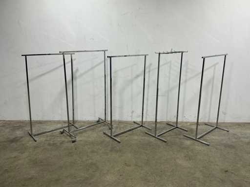 Clothes rack chrome various (5x)