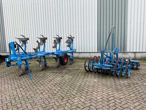 Lemken Europal 7 4-schaar Wentel Ploeg met vorenpacker