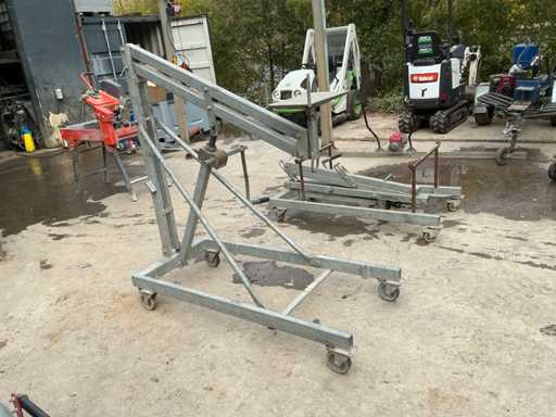 2017 Müba 2822 Kragarmlift Duo lift poutrelles sur roues