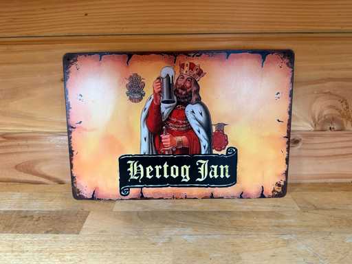 metaal reclame wandbord