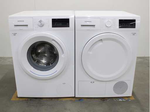 Mașina de spălat Siemens iQ300 iSensoric iQdrive & Uscătorul Siemens iQ300 iSensoric