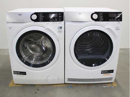 AEG 7000 Series | Lavamat ProSteam Technology Wasmachine & AEG 8000 Series | Lavatherm AbsoluteCare System Wasdroger