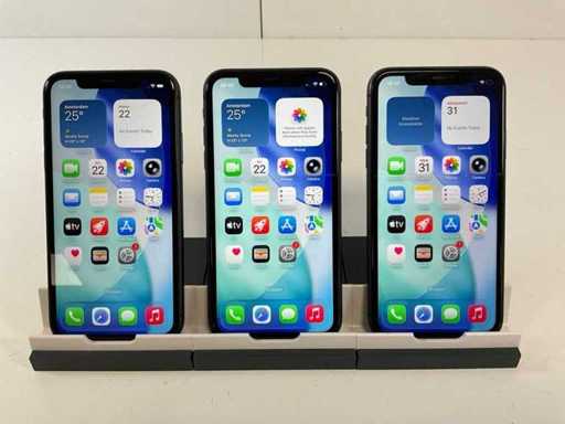 Apple iPhone 11 - 64 GB - Black (3x)