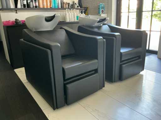 Greiner Variolore Lavabos avec fauteuils de massage (2x)