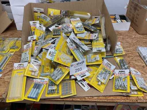 Partij bevestigingsmaterialen