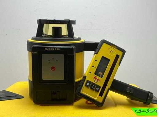 2014 Leica Rugby 810 Rotating Laser Self-adjusting Horizontal