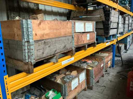 Batch of engine parts